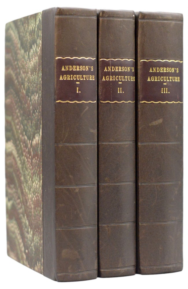 Item #93 Essays Relating To Agriculture And Rural Affairs. James Anderson.
